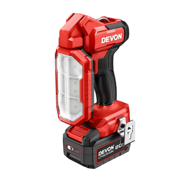 大有DEVON 摺疊檢修燈(鋰20V)(1000流明)(淨機) 5536-LI-20